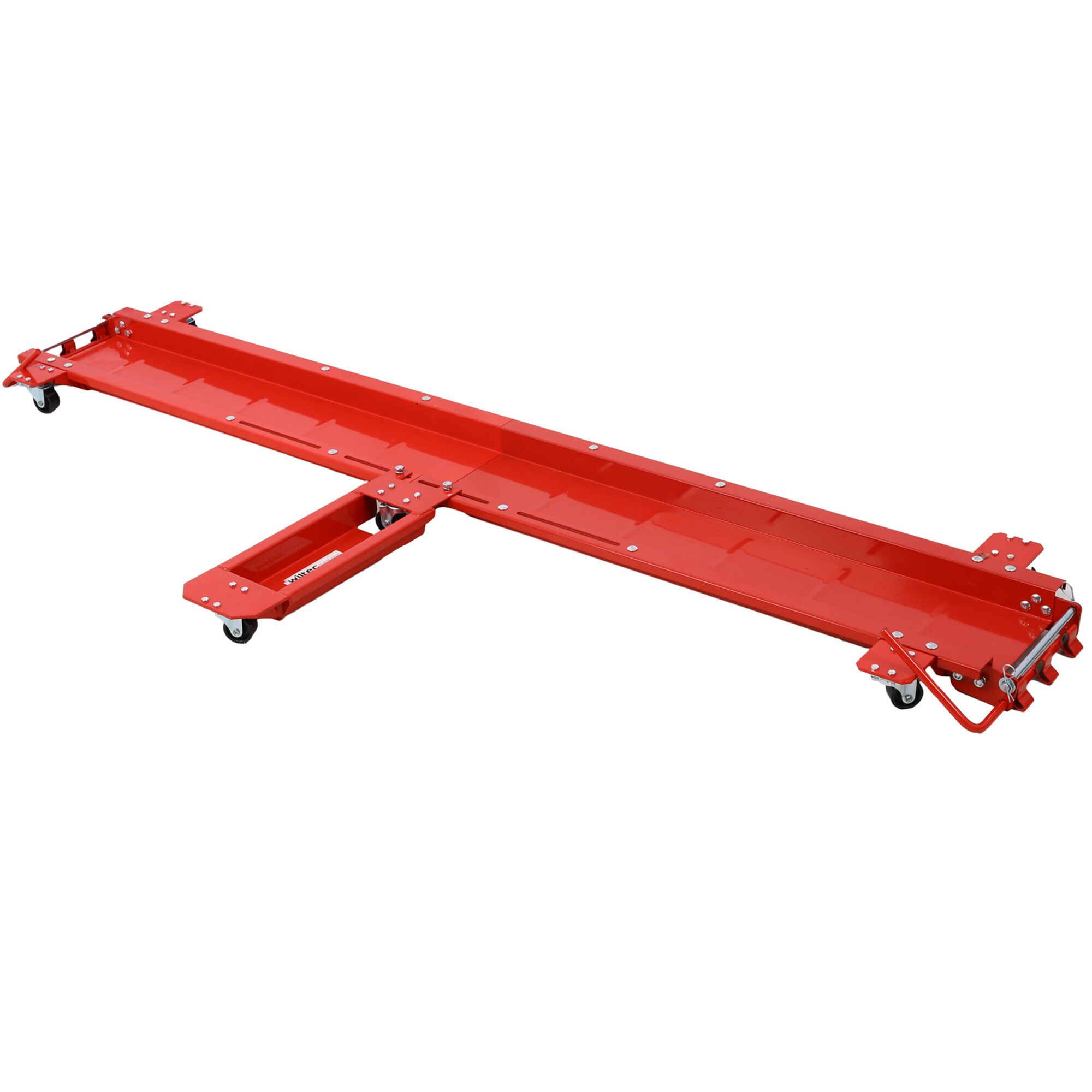 BlackTeck Motorcycle Dolly — 1250-Lb. Capacity, 12-Ga. Steel, Integrated Ramp, Model# NTE-W46594604